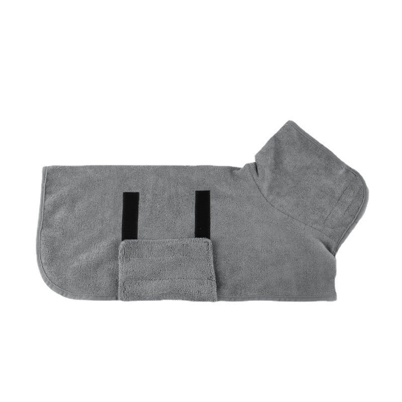 Doggy Bathrobe | Microfibre Fast-Drying Grooming Coat | XS–XXXL
