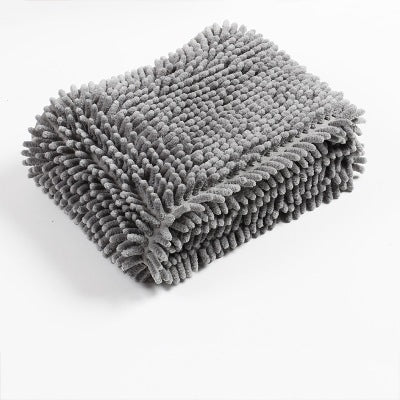 PetMax Chenille Pet Absorbent Towel - Quick-Dry & Soft