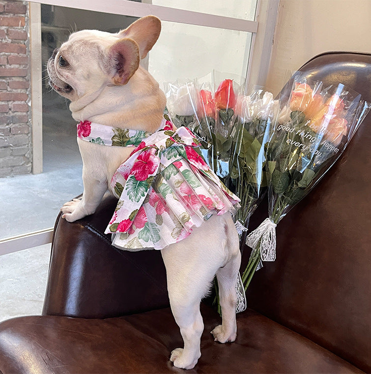 Floral Princess Skirt - for Cats & Dogs