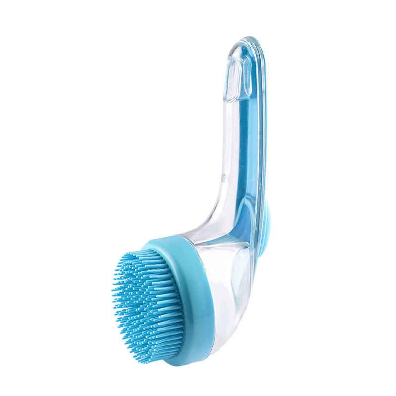 Long Handle Pet Bath Brush | Shampoo Dispenser | 4 Colours