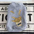 Novelty Dog Food Hoodie — Cosy Winter Jumper for Small & Large Dogs