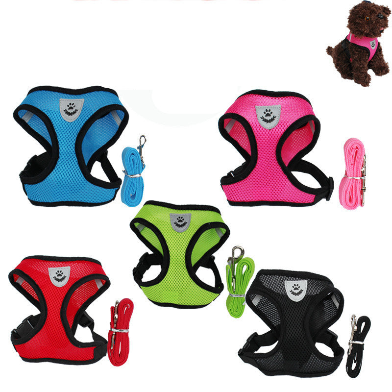 Vibrant Pet Chest Harness - 8 Colours