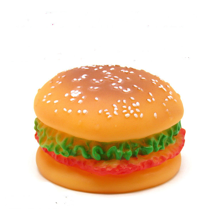 Novelty Vinyl Squeaky Dog Toy Ball - 5 Fun Designs