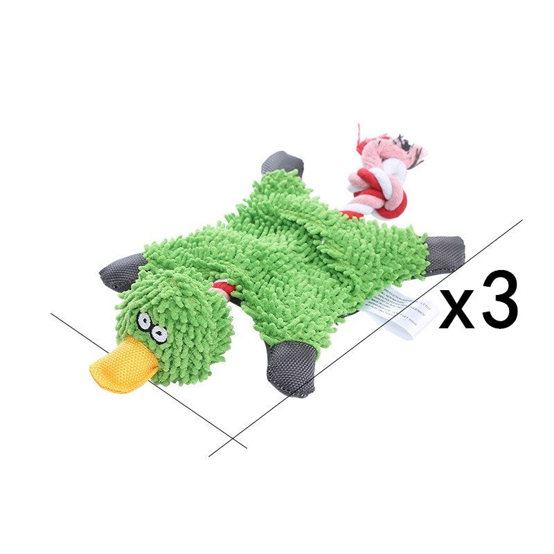 Premium Corduroy Squeaky Dog Toy - Chew, Cuddle & Play (available in 15+ Designs + Mult-Sets)