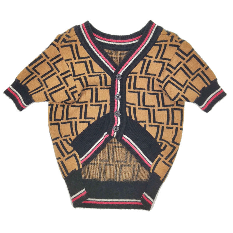 Luxe Dog Designer Cardigan