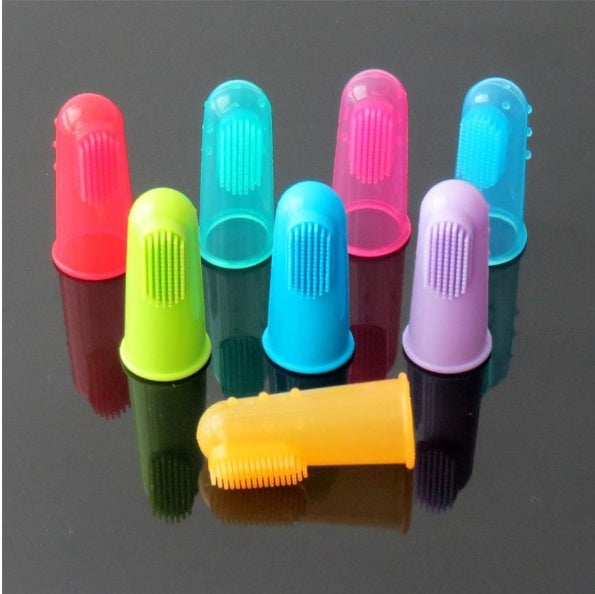 Finger Toothbrush for Pets - Gentle Dental Care