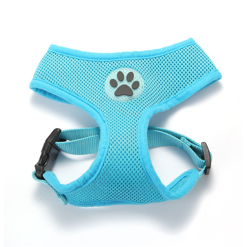 ColourPup - Breathable Mesh Dog Vest Harness – Adjustable | 8 Colours | XS–XL