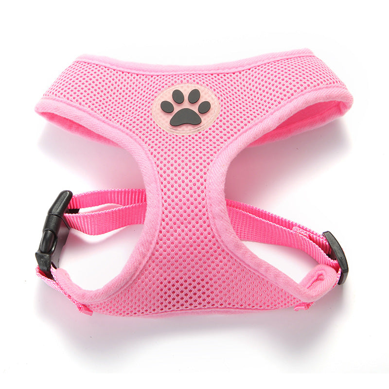 ColourPup - Breathable Mesh Dog Vest Harness – Adjustable | 8 Colours | XS–XL