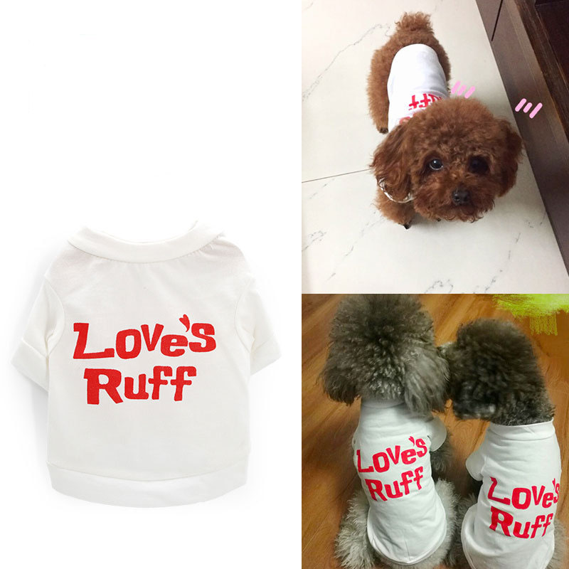 Loves Ruff Cute T Shirt - XS to L