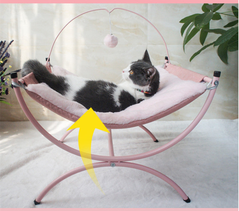 All-Season Cat Recliner Bed | Cosy Nest for Cats