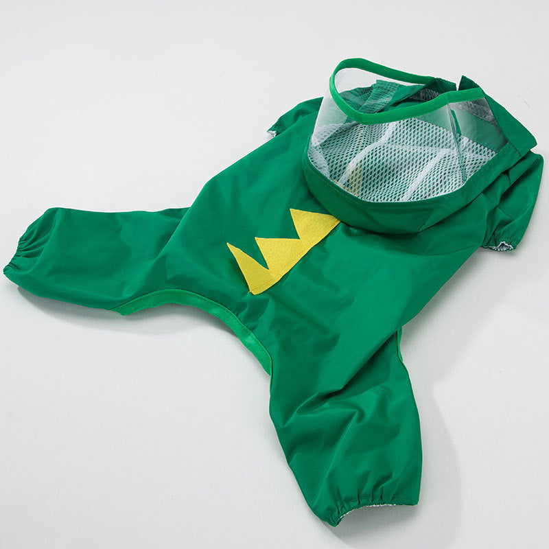 Cute Themed Dog Raincoat - Waterproof Coat for Small Doggies