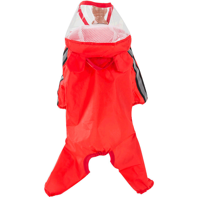 Cute Themed Dog Raincoat - Waterproof Coat for Small Doggies
