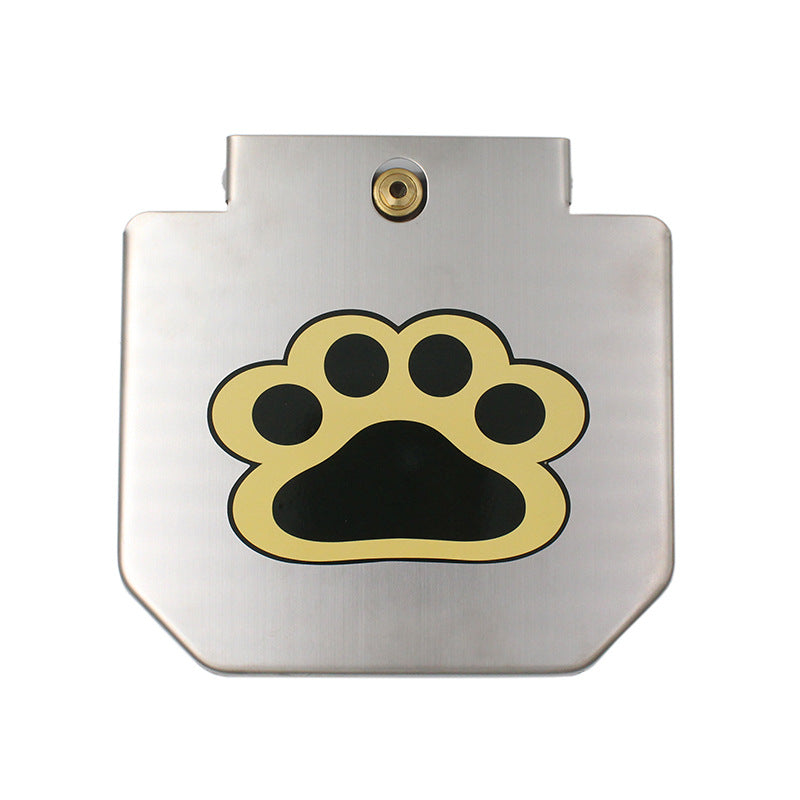 Paw-Activated Outdoor Dog Water Fountain – Hose-Connected | Iron, Stainless Steel & ABS | UK & US Fittings