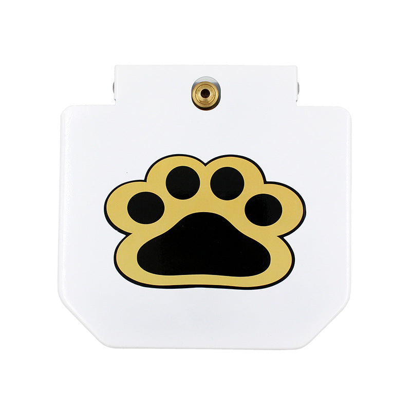 Paw-Activated Outdoor Dog Water Fountain – Hose-Connected | Iron, Stainless Steel & ABS | UK & US Fittings