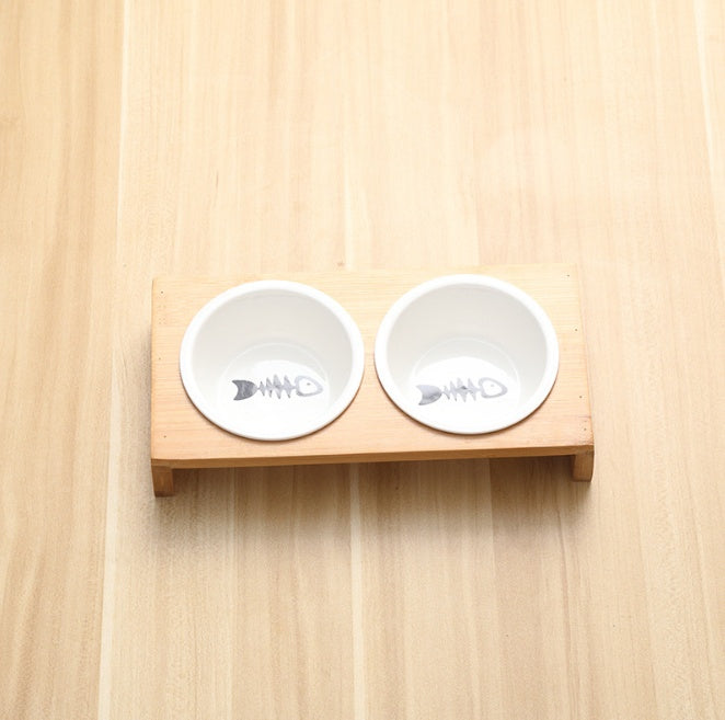 Plastic Pet Feeding Bowl – Available as Single, Double or Triple Set | Dogs & Cats