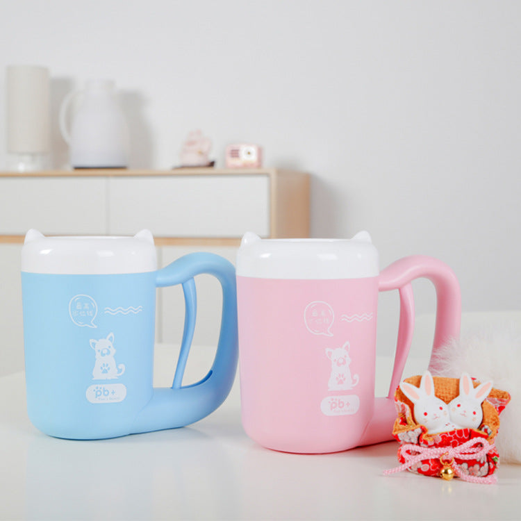 PB+ - Pet Paw Washer | Antibacterial Silicone Bristles | Pink & Blue