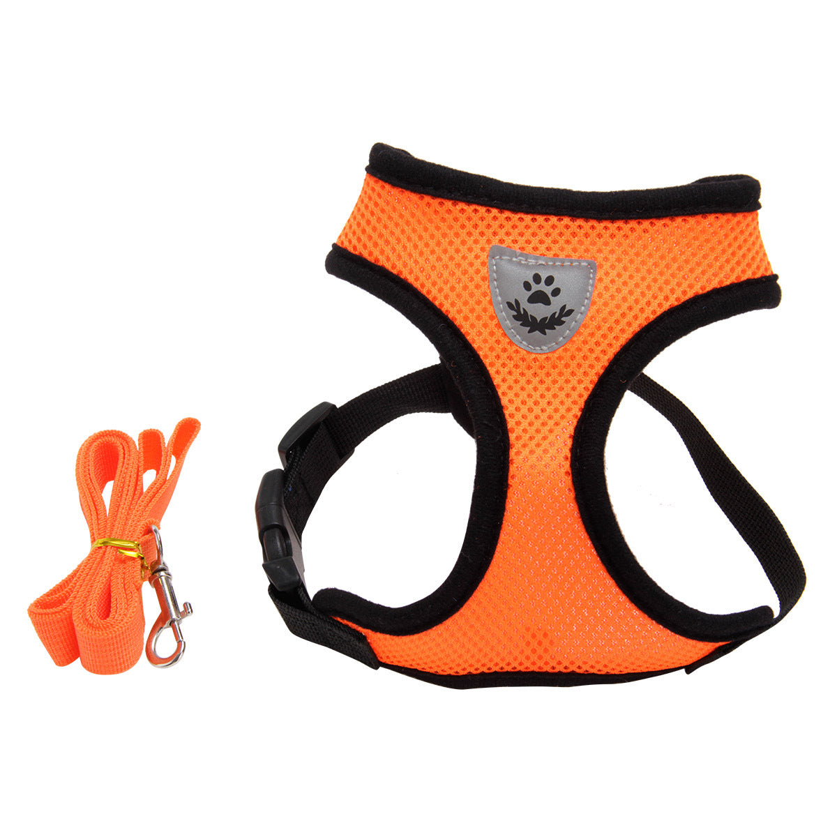 Mesh Dog Harness & Lead Set | Breathable No-Pull Design
