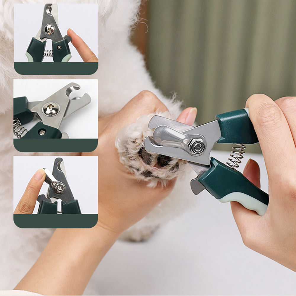 Professional Cordless Dog Grooming Clippers Kit - Low Noise, 8-in-1