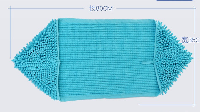 Chenille Pet Bath Towel - Soft & Absorbent for Dogs & Cats