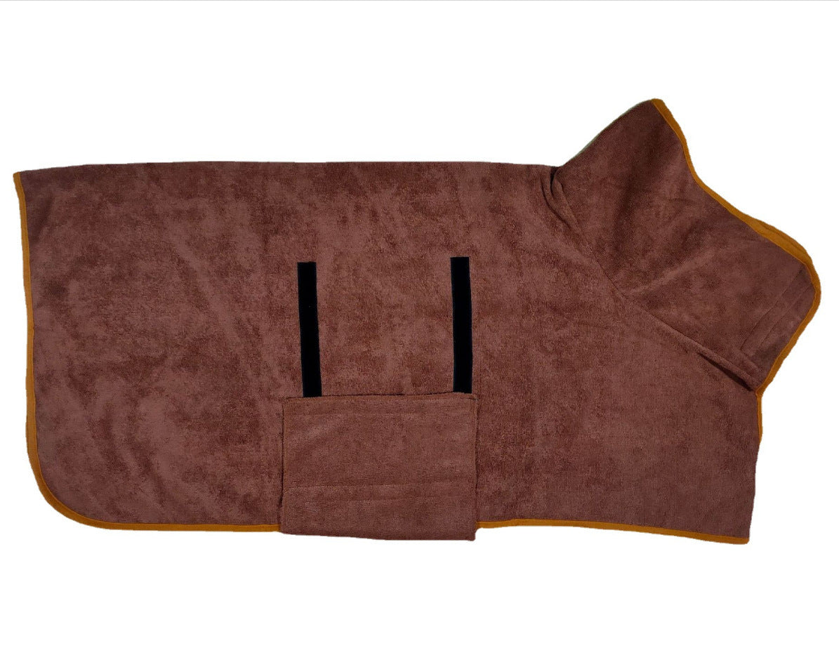 Doggy Bathrobe | Microfibre Fast-Drying Grooming Coat | XS–XXXL
