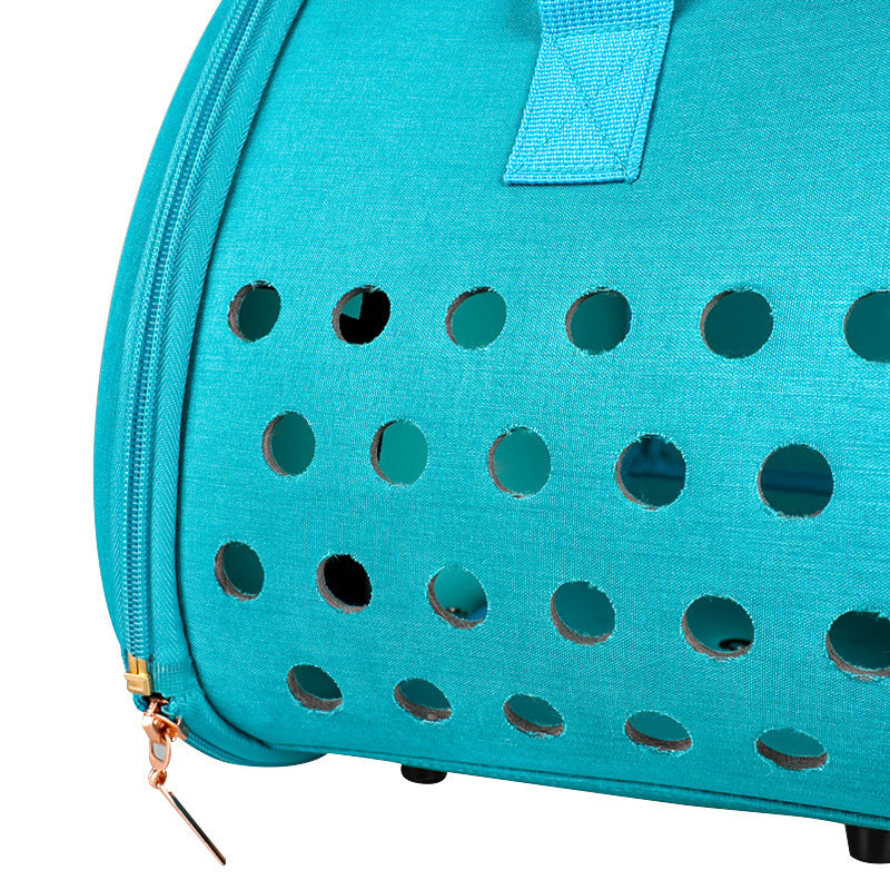 Transparent PVC Pet Carrier Backpack - Space Capsule Style
