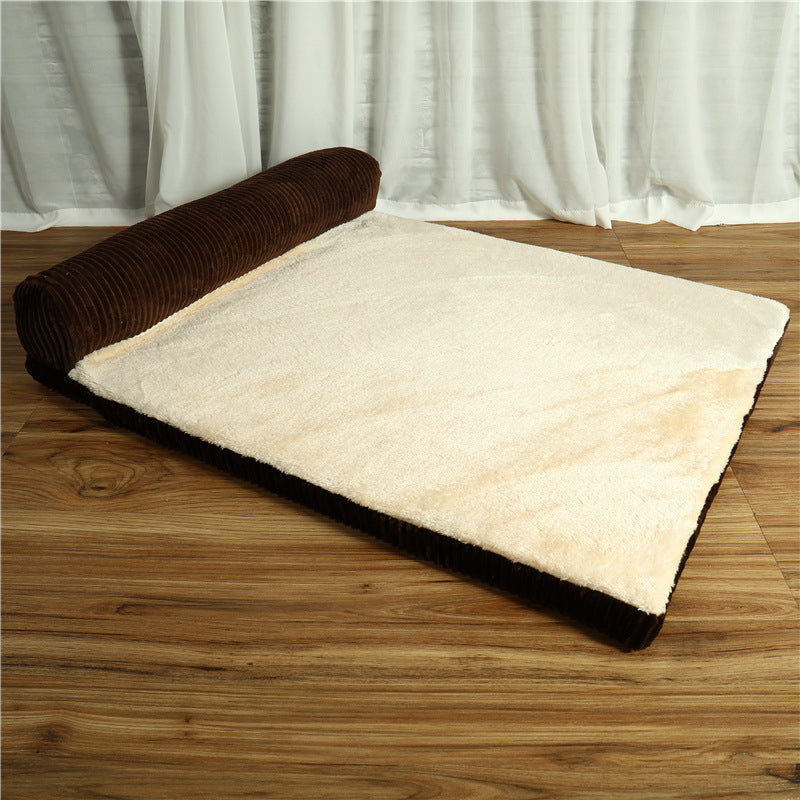 The Nap Throne – Corduroy Pet Sofa