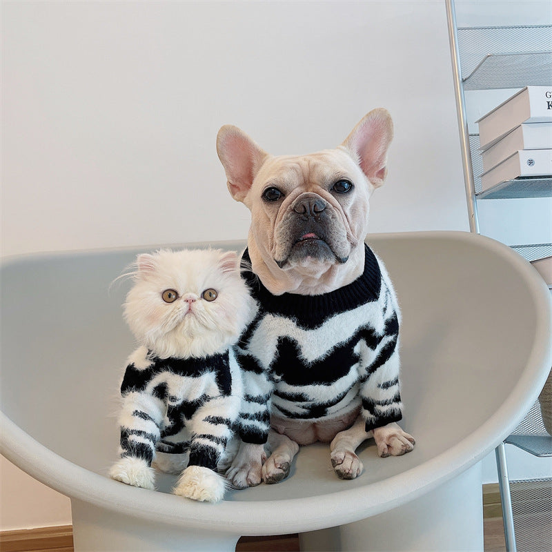 Mink Fabric Dog & Cat Sweater - Luxuriously Soft Autumn & Winter Warmth