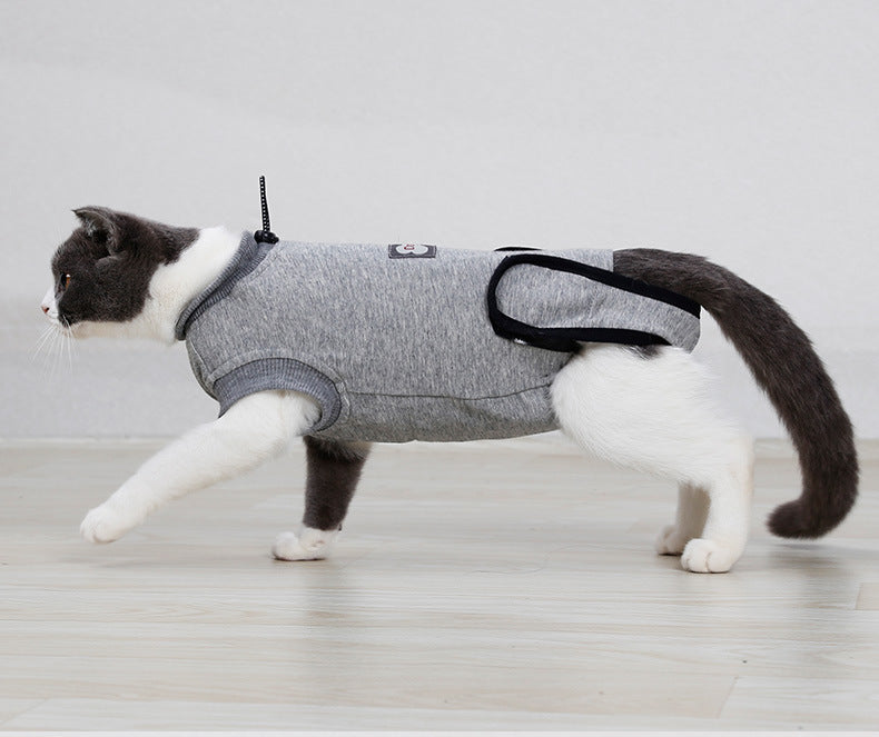 Post-Surgery Pet Recovery Suit - Anti-Lick Wound Protection for Dogs & Cats