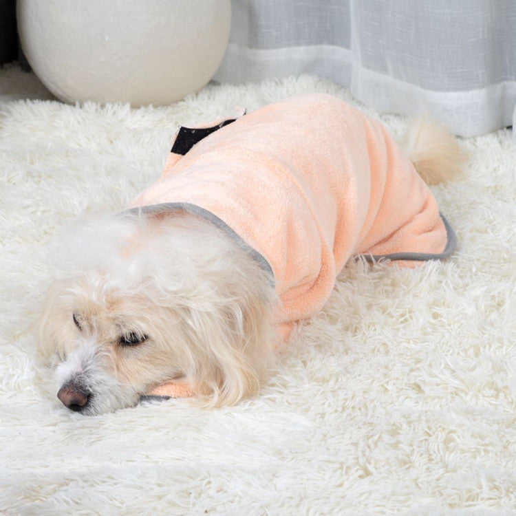 Microfibre Quick-Dry Pet Drying Towel & Bathrobe