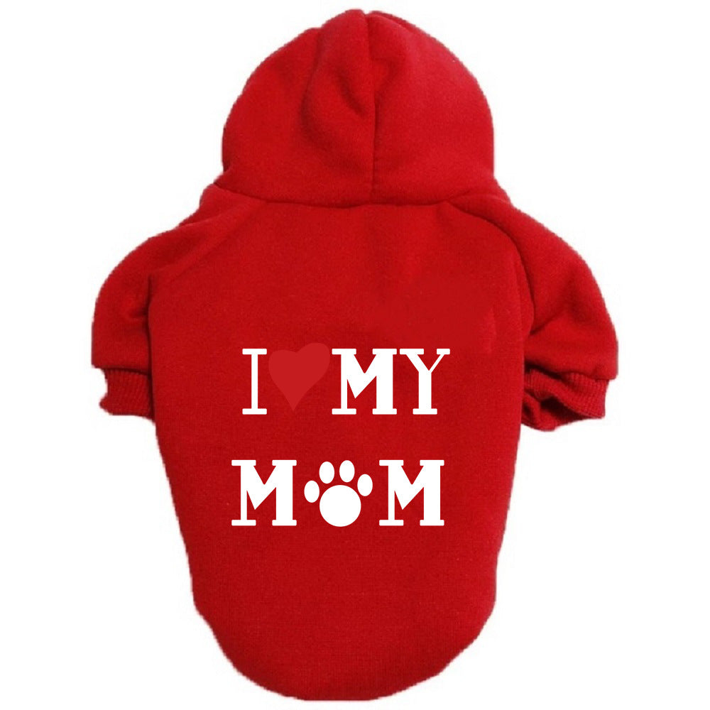 "I Love My Mum / Dad" Themed Dog Jumper for All Sizes