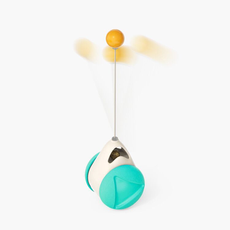 Cat Rotating Windmill Toy - Scratch, Itch & Teeth Cleaning Multi-Function