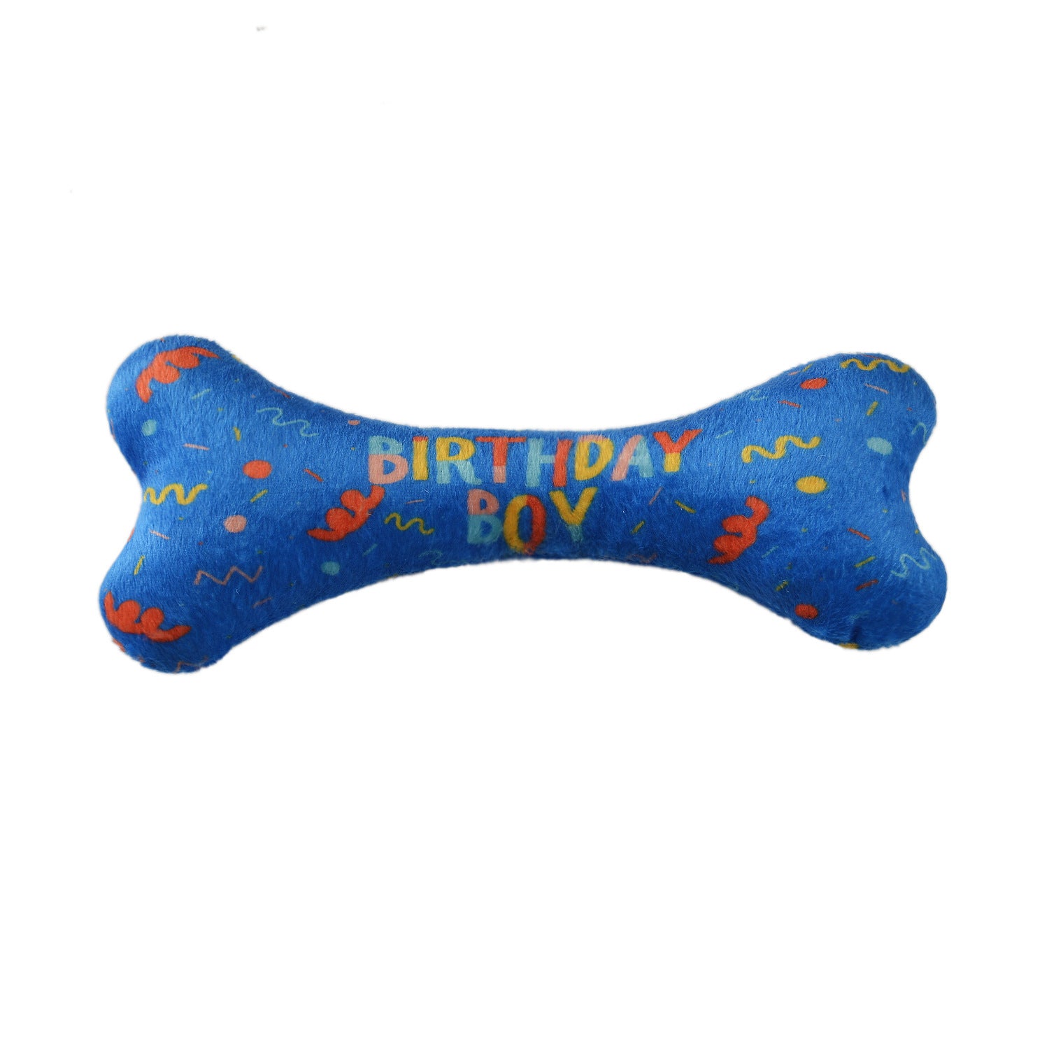 Pet Bandana & Bone Toy Set | Pink & Blue | Dog Birthday Accessories