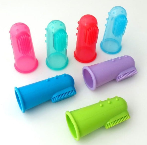 Finger Toothbrush for Pets - Gentle Dental Care