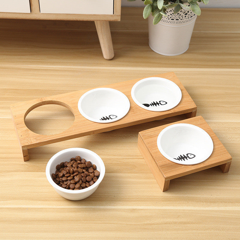 Plastic Pet Feeding Bowl – Available as Single, Double or Triple Set | Dogs & Cats