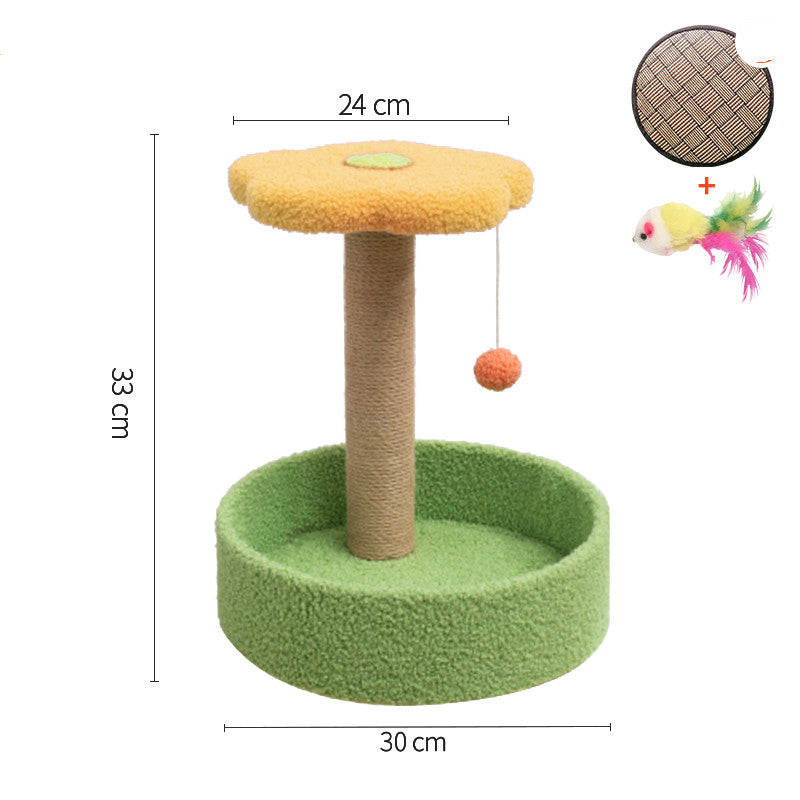 Large Cat Scratcher Platform | Floral Design | 8 Styles