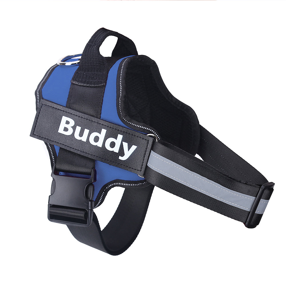 CustomPup - Personalised Reflective Dog Harness Vest
