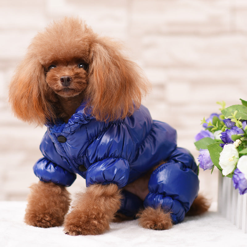 Luxury Dog Puffer Coat - 5 Colours (All Sizes)