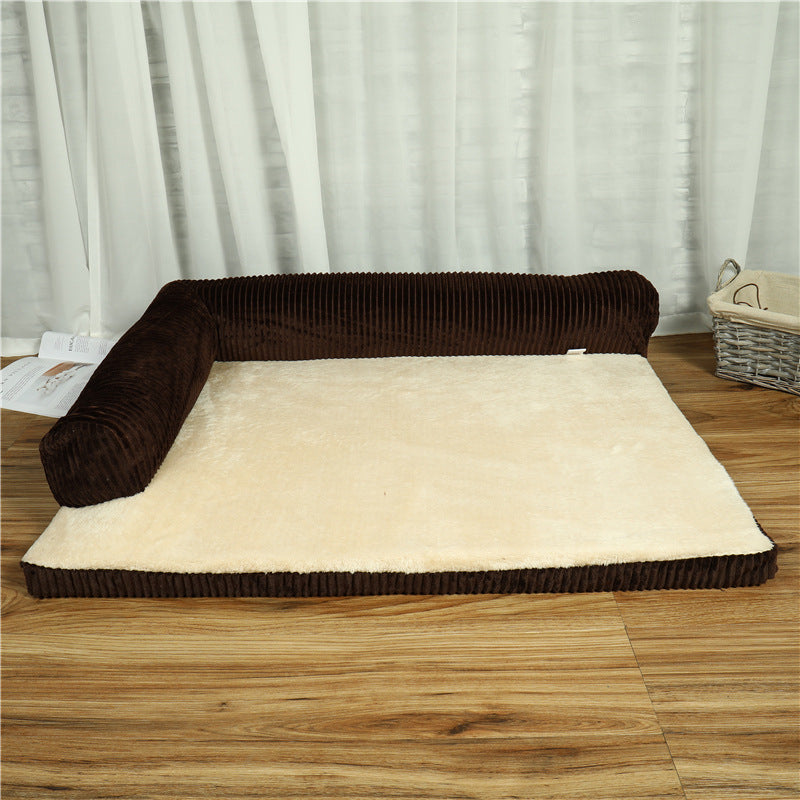 The Nap Throne – Corduroy Pet Sofa