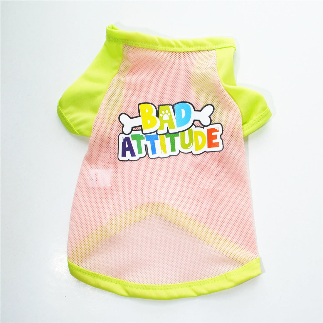 Pet Attitude Range Cotton Pet Vest T-Shirt - For Small Dogs & Cats
