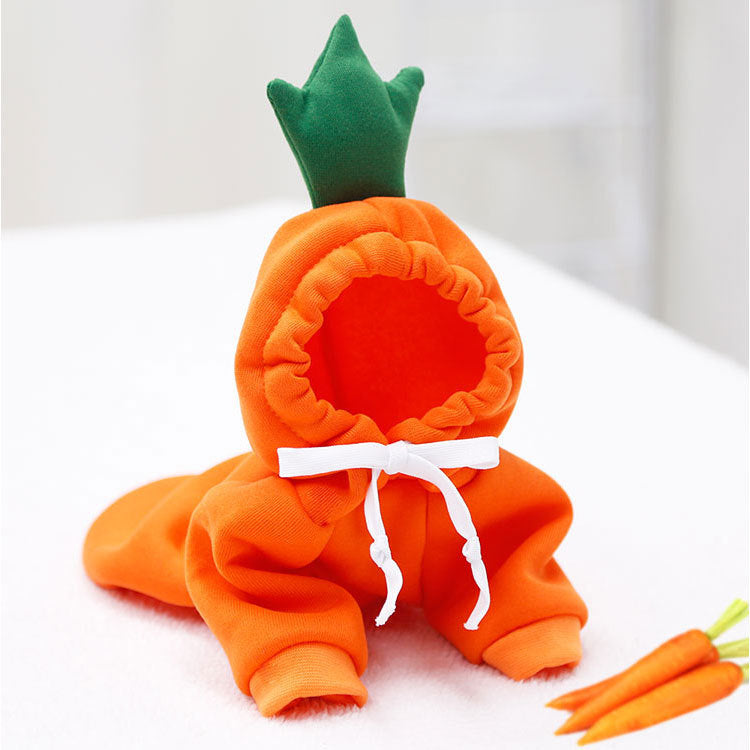 Christmas Hooded Pet Sweater - Elk & Fruit Style Designs