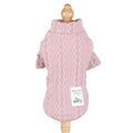 Pure Colour Knitted Dog Sweater - Acrylic Autumn & Winter Essential