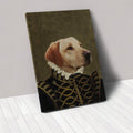 Personalised Pet Canvas Portrait - Custom Dog & Cat Art Print, 5 Styles & 3 Sizes