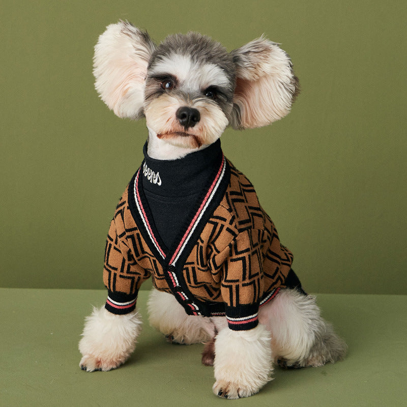 Luxe Dog Designer Cardigan