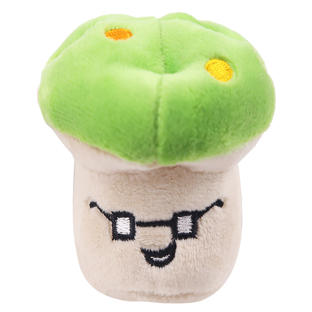 Fruit & Cartoon Plush Squeaky Pet Toy Set - 15 Designs