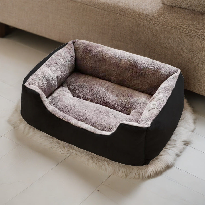 Plush Warm Pet Cushion Bed for Cats & Dogs - 5 Colours (All sizes)