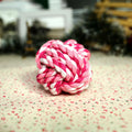 Hand-Woven Cotton Rope Ball Dog Toy - Fetch, Tug & Chew