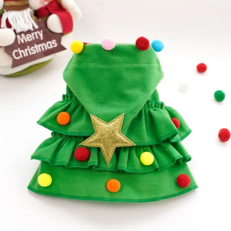 Christmas Cloak & Shawl for Cats & Dogs