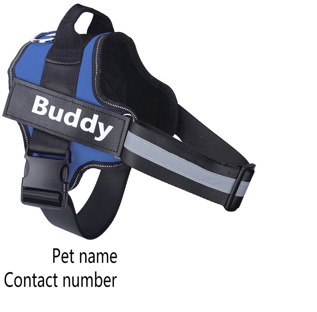 CustomPup - Personalised Reflective Dog Harness Vest