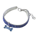 Rhinestone Bling Pet Collar – Crystal Studded Collar for Cats & Small Dogs | S, M & L