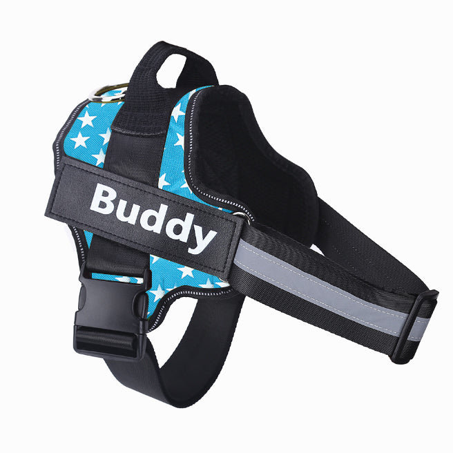 CustomPup - Personalised Reflective Dog Harness Vest